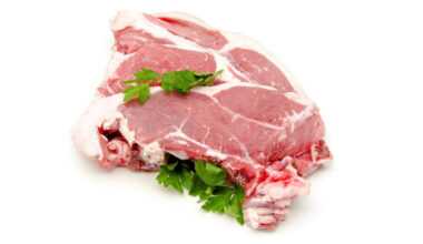 Chuleta de aguja de cerdo